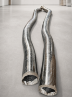 Stainless Steel Flexible Flue 6 Inch Diameter - 5M with Joiner