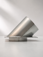 Stainless Steel Flat back 45° Bend – 6 Inch Diameter (152mm)