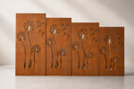 Corten Dandelion Panels