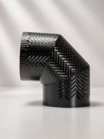 Decorative Flue Bend/Elbow 90 Degree 10 Inch (254mm) Diameter