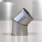 Stainless Steel 45° Bend – 6 Inch Diameter (152mm)