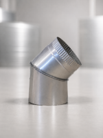Stainless Steel 45° Bend – 6 Inch Diameter (152mm)