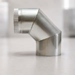 Stainless Steel 90° Bend – 6 Inch Diameter (152mm)