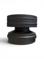 Matt Black Wind Rim Cowl (10" Inner –14 Outer")