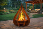 Flower Bud Fire Pit – 800 x 800 x 1015mm - Customisable