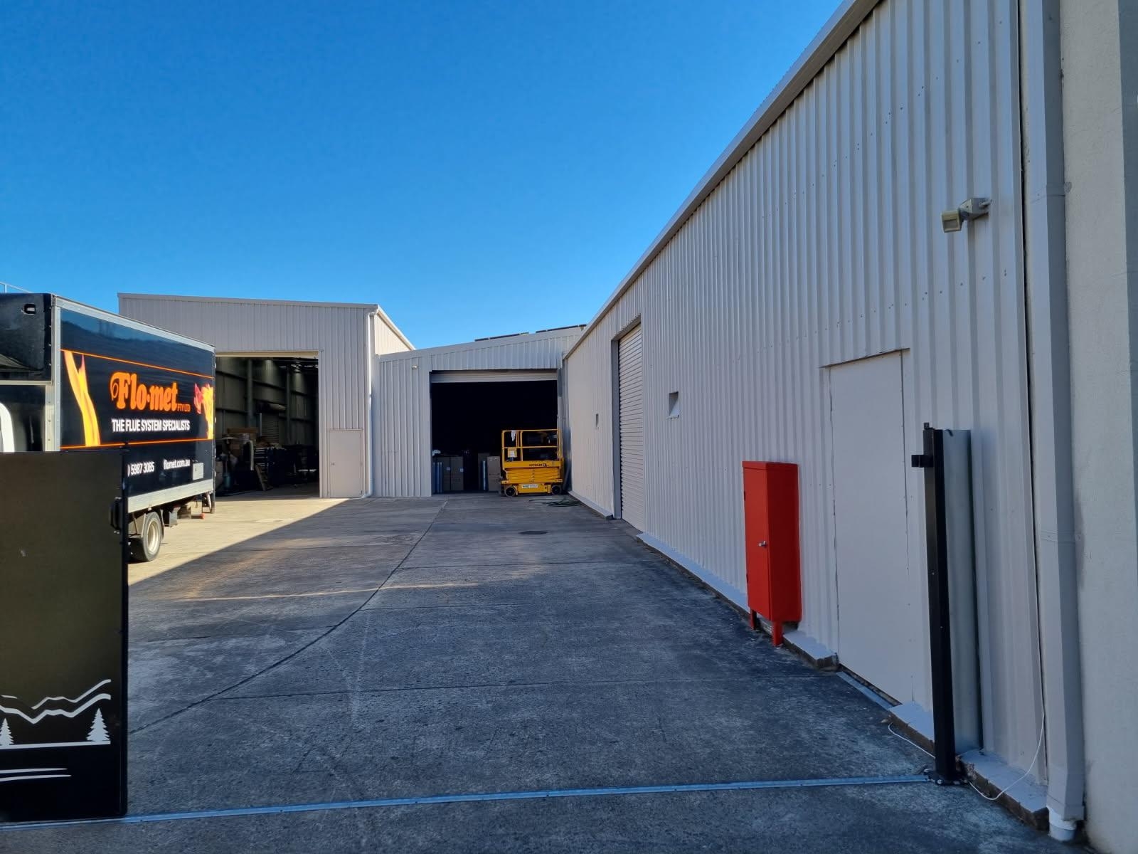 Flomet Australian metal fabrication factory in Dromana, Victoria